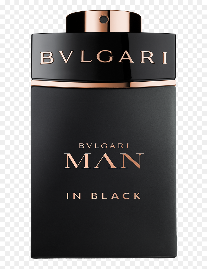 Perfume Bvlgari Man In Black, HD Png Download - perfume bottles png