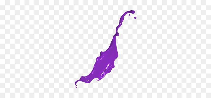 Flying Paint Pink, HD Png Download - purple paint png
