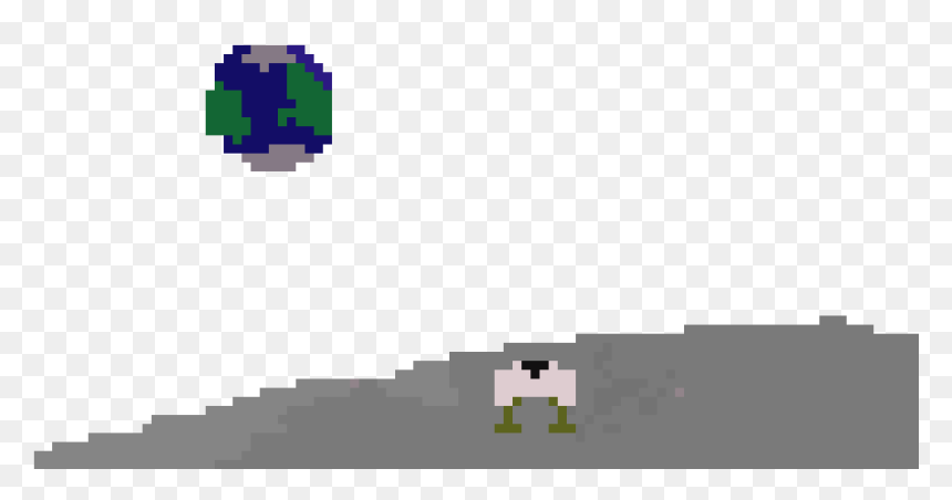 Illustration, HD Png Download - pixel moon png