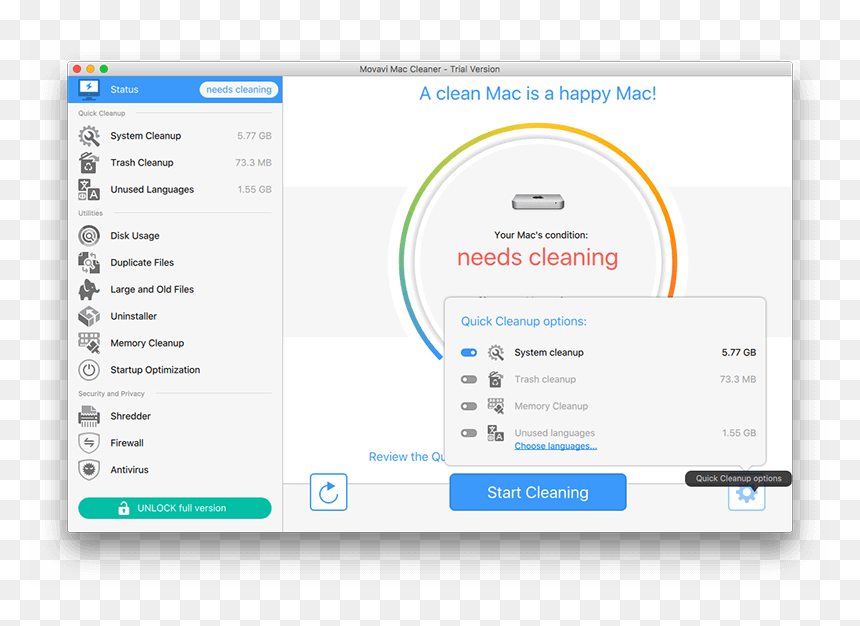Cleanmymac Alternative, HD Png Download - happy mac png