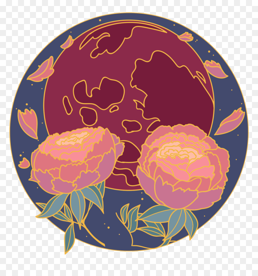 Illustration, HD Png Download - pixel moon png