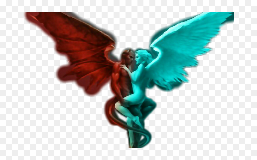 Figurine, HD Png Download - angel devil png
