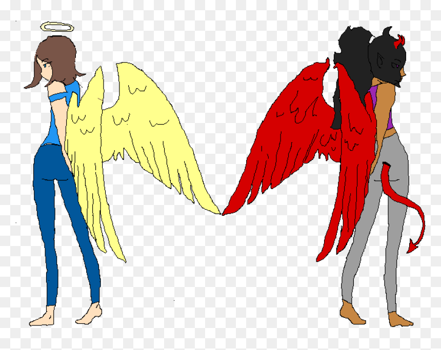 Portable Network Graphics, HD Png Download - angel devil png