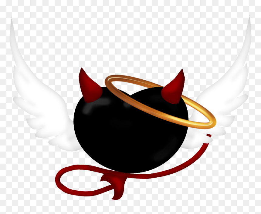 Chicken, HD Png Download - angel devil png