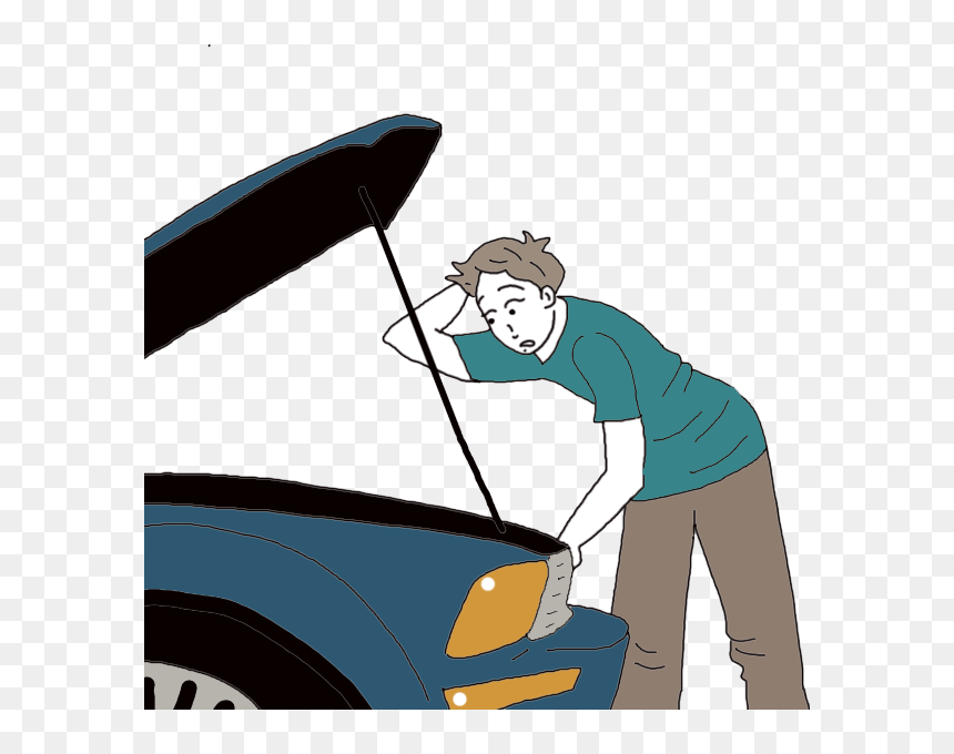 Broken Car Png Cartoon, Transparent Png - cruz ramirez png