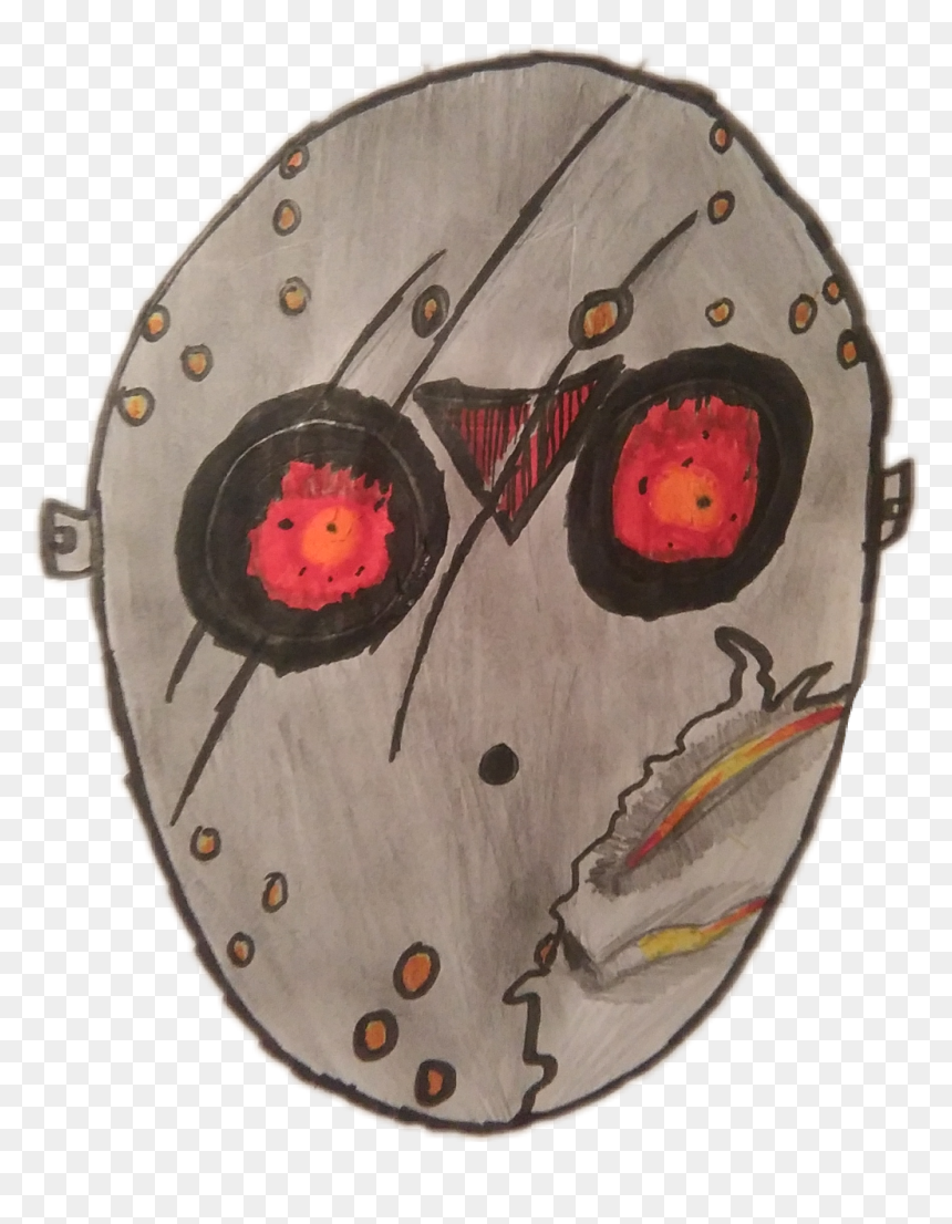 Goaltender Mask, HD Png Download - friday the 13th mask png