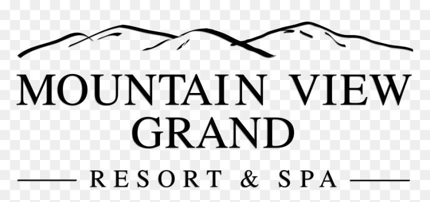 Mountain View Grand Resort And Spa Logo, HD Png Download - white mountain png