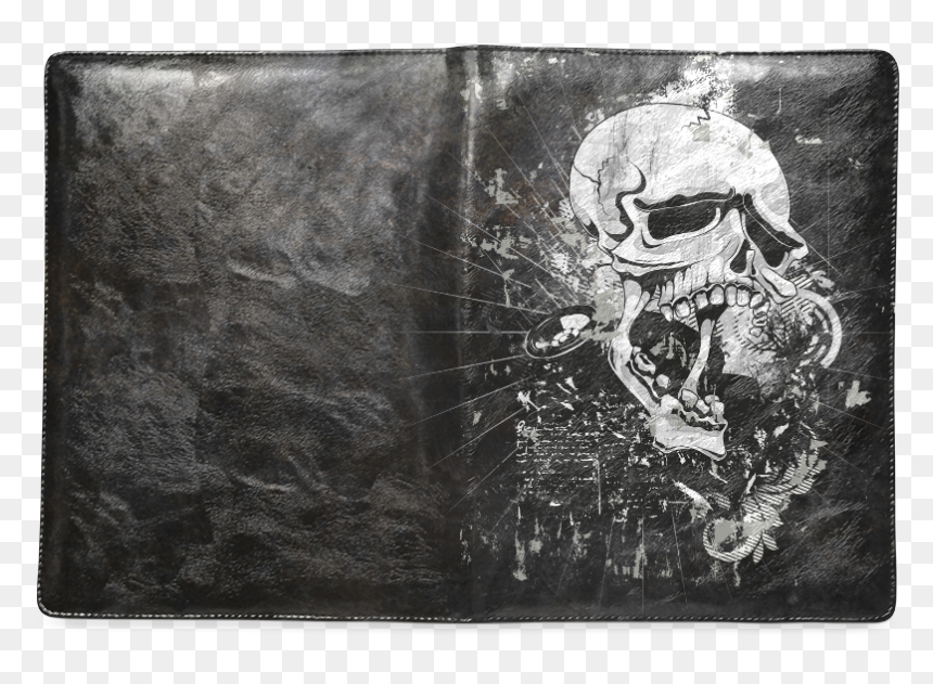 Wallet, HD Png Download - gothic skull png