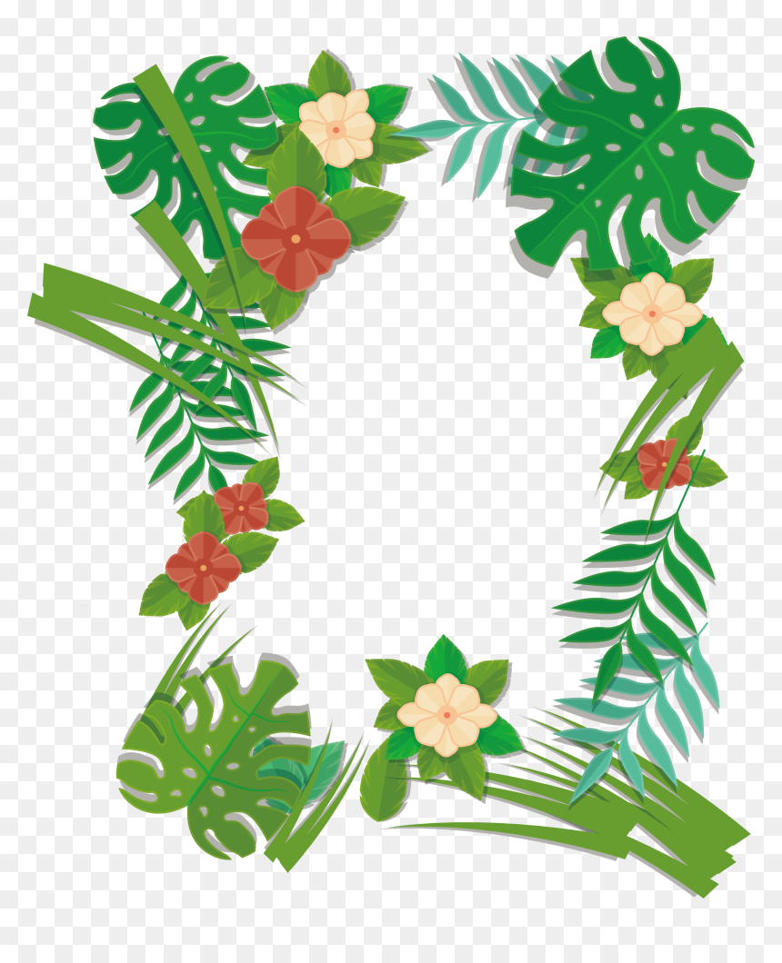 Plants, HD Png Download - plant border png