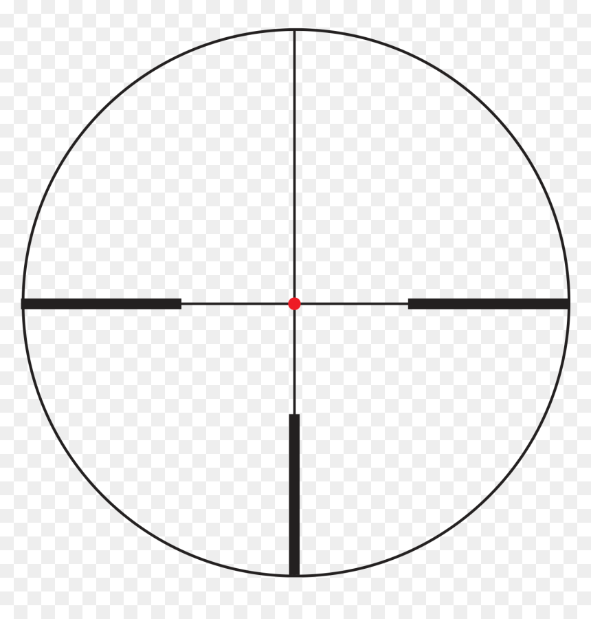 Vortex Crossfire 2 4, HD Png Download - reticle.png
