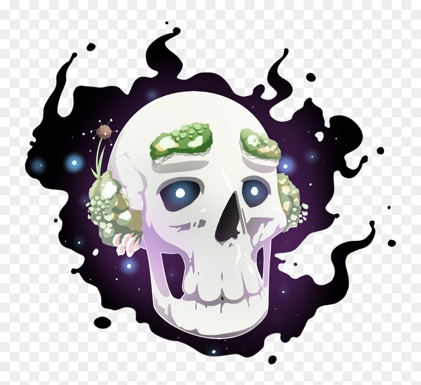 Illustration, HD Png Download - gothic skull png
