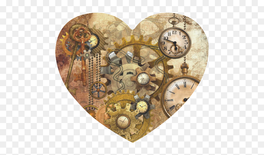 Steampunk Art, HD Png Download - steampunk heart png