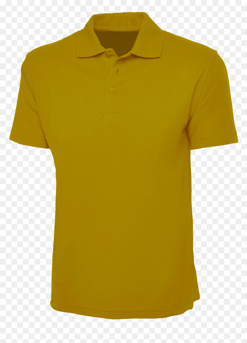 Royal Blue Polo Shirt Plain, HD Png Download - gold color png
