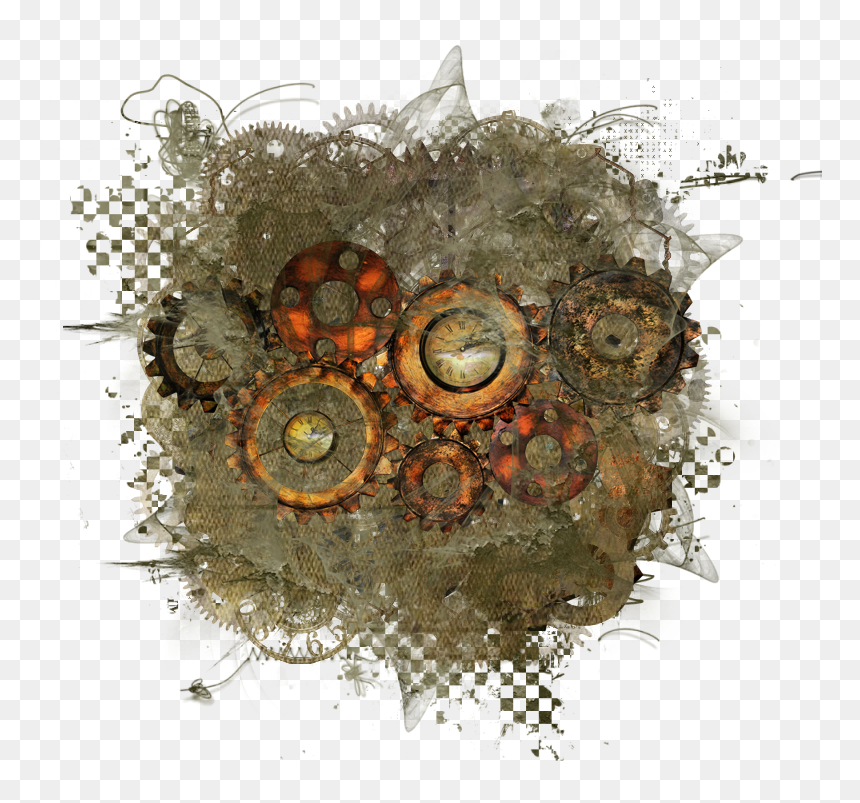 Steampunk Heart Png, Transparent Png - steampunk heart png