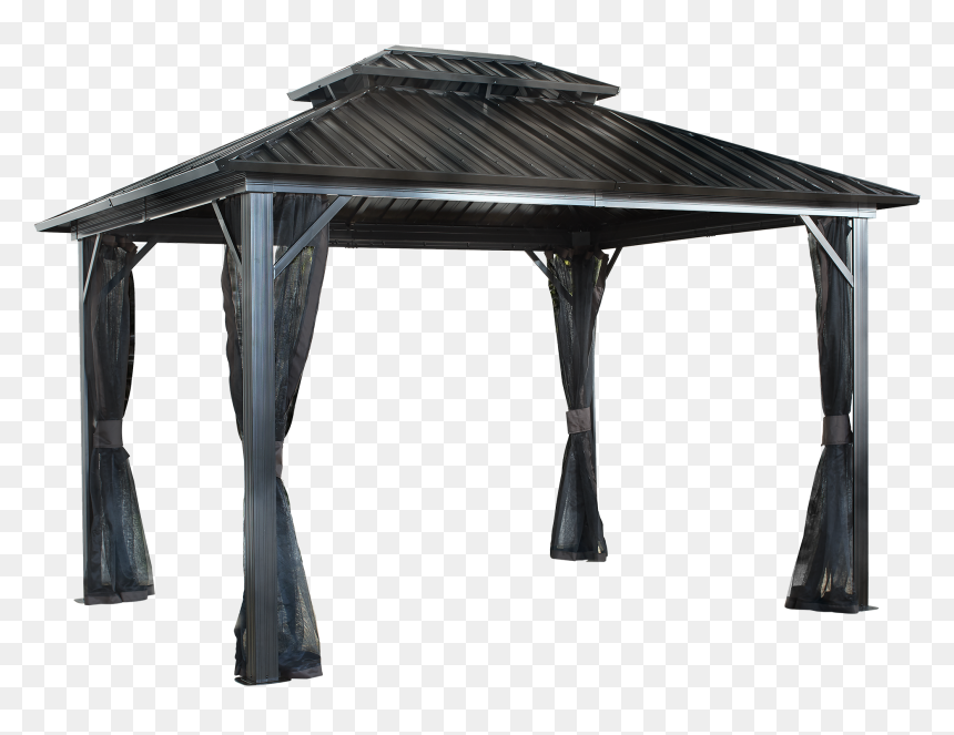 Sojag Genova Double Roof Gazebo, HD Png Download - pergola png