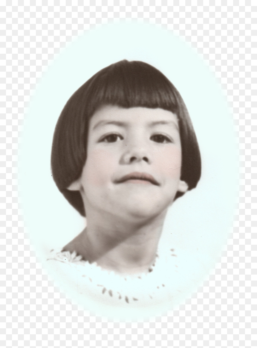 Girl, HD Png Download - bowl cut png