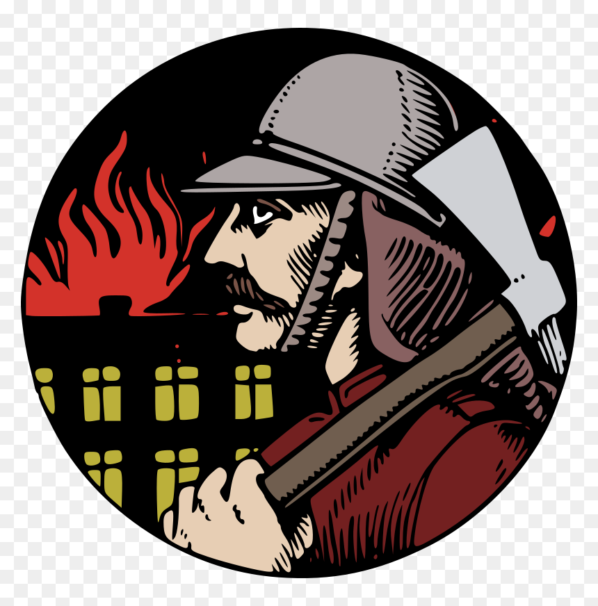 Firefighter, HD Png Download - firefighter hat png