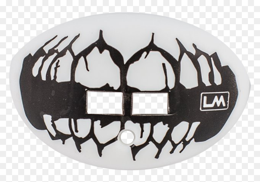 Skull Green Football Mouthpiece, HD Png Download - cat skull png