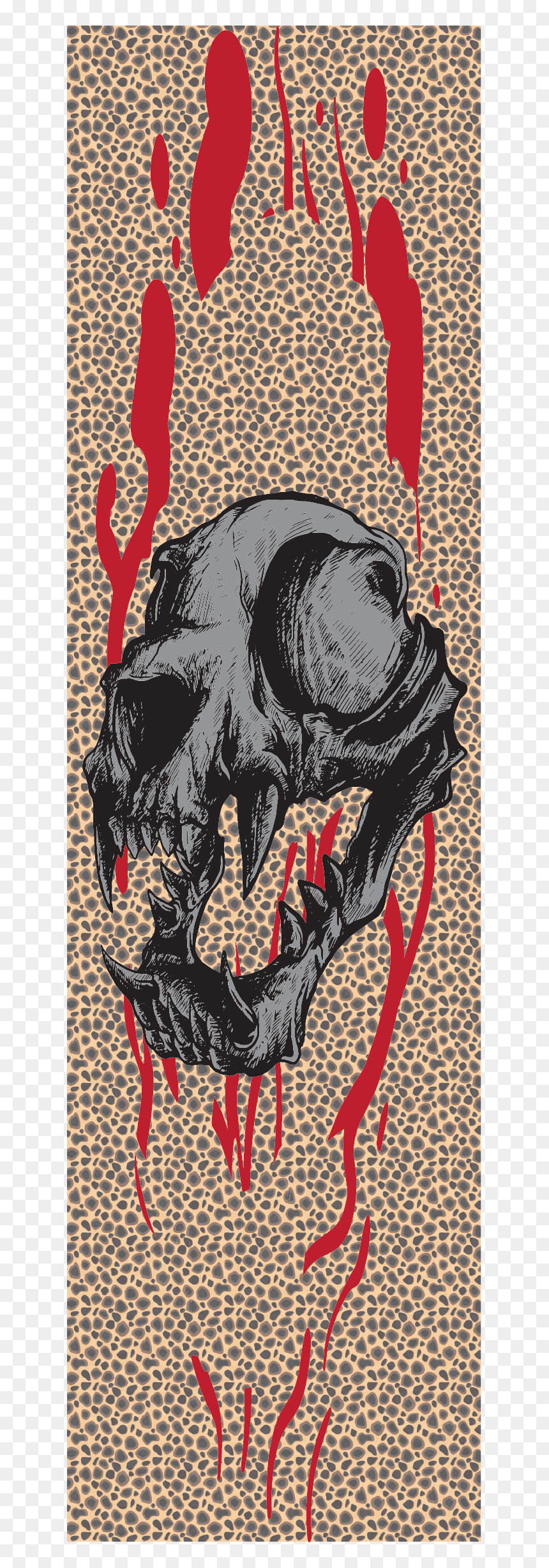 Illustration, HD Png Download - cat skull png