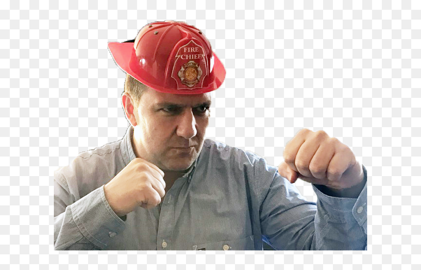 Hard Hat, HD Png Download - firefighter hat png