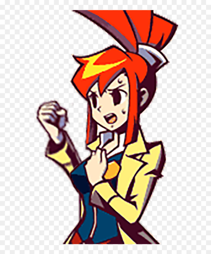 Ghost Trick Lynne Sprites, HD Png Download - squidward face png
