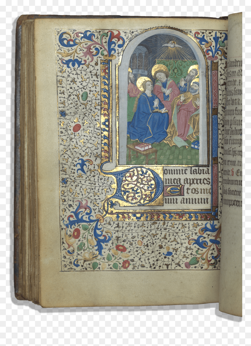 Book Of Hours To St. Barbara, HD Png Download - ancient parchment png