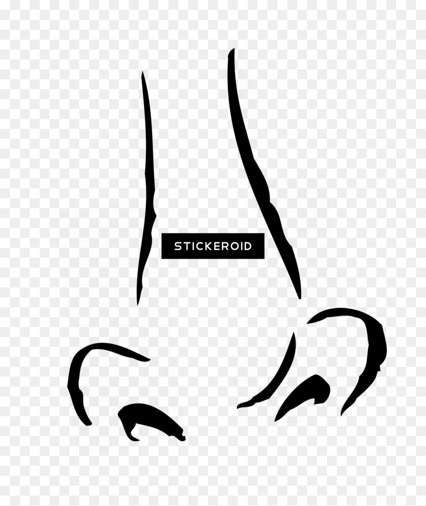 Transparent Nose Clip Art, HD Png Download - squidward face png