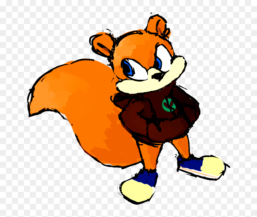 Cartoon, HD Png Download - conker's bad fur day png