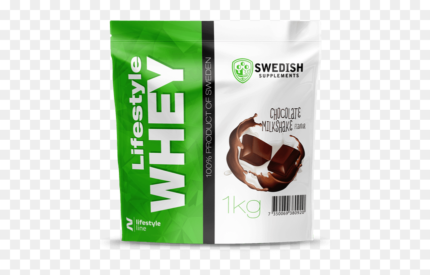 Swedish Supplements Lifestyle Whey Protein-choc Milkshake, HD Png Download - whey png