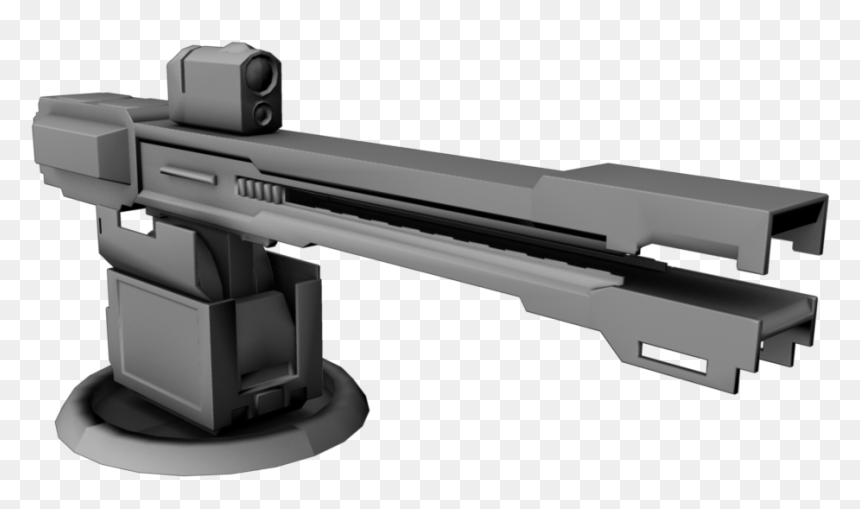 Minecraft Railgun, HD Png Download - minecraft guns png