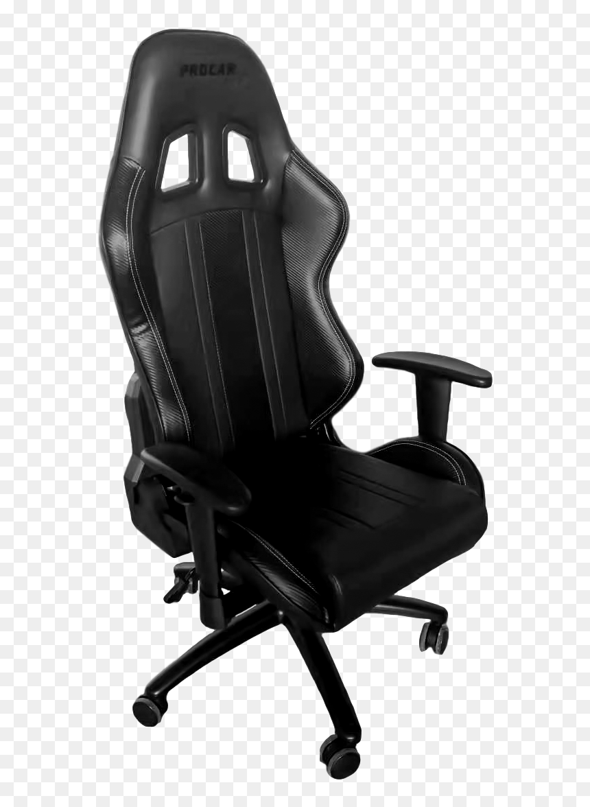 Carbon Fiber Gaming Chair, HD Png Download - desk chair png