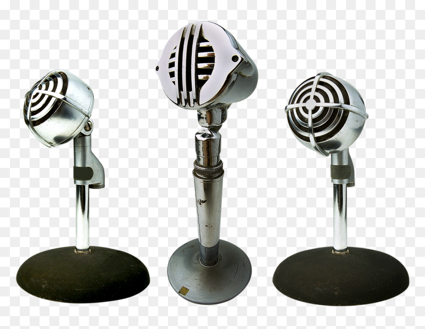 Microphone, HD Png Download - mic on stand png