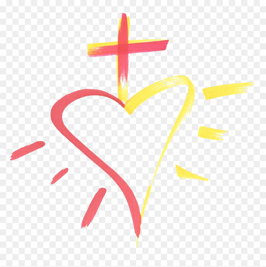 Cross, HD Png Download - graffiti heart png