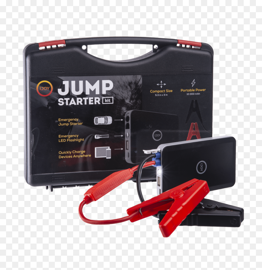 Ijoy Jump Starter Kit, HD Png Download - jumper cables png