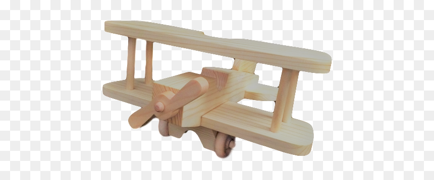 Wood Toy Airplane, HD Png Download - toy plane png