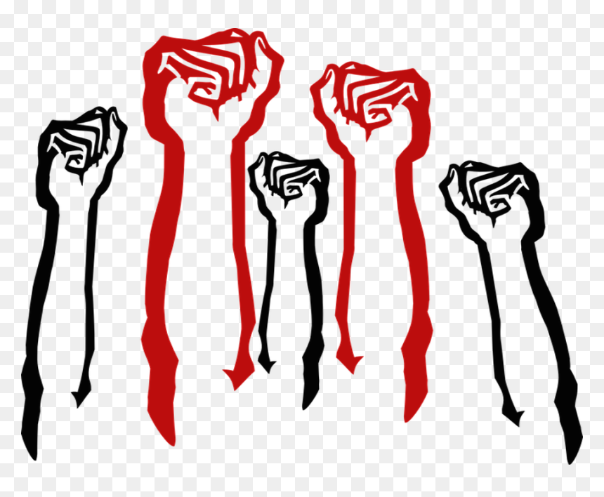Fist In The Air Png, Transparent Png - cartoon fist png