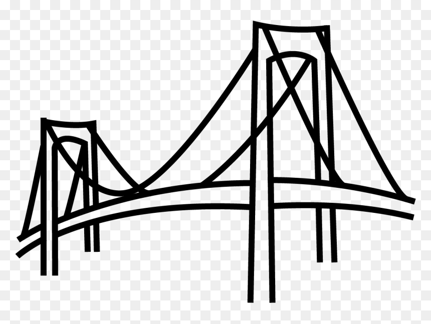 Self-anchored Suspension Bridge, HD Png Download - rainbow bridge png