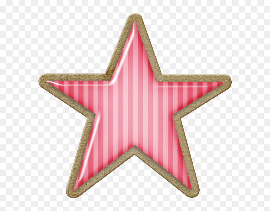 Pink Christmas Star Clip Art, HD Png Download - sparkles clipart png