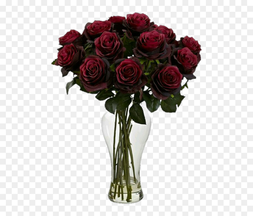 Burgundy Flower Arrangement, HD Png Download - burgundy flower png