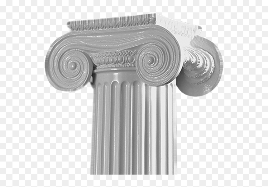 Greek Erectheum - Capital Greek Png, Transparent Png - marble pillar png