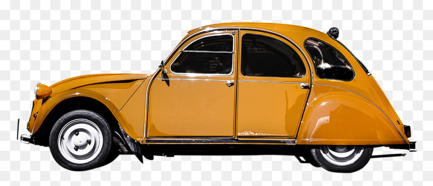Oldtimer Citroen 2cv, HD Png Download - broken down car png