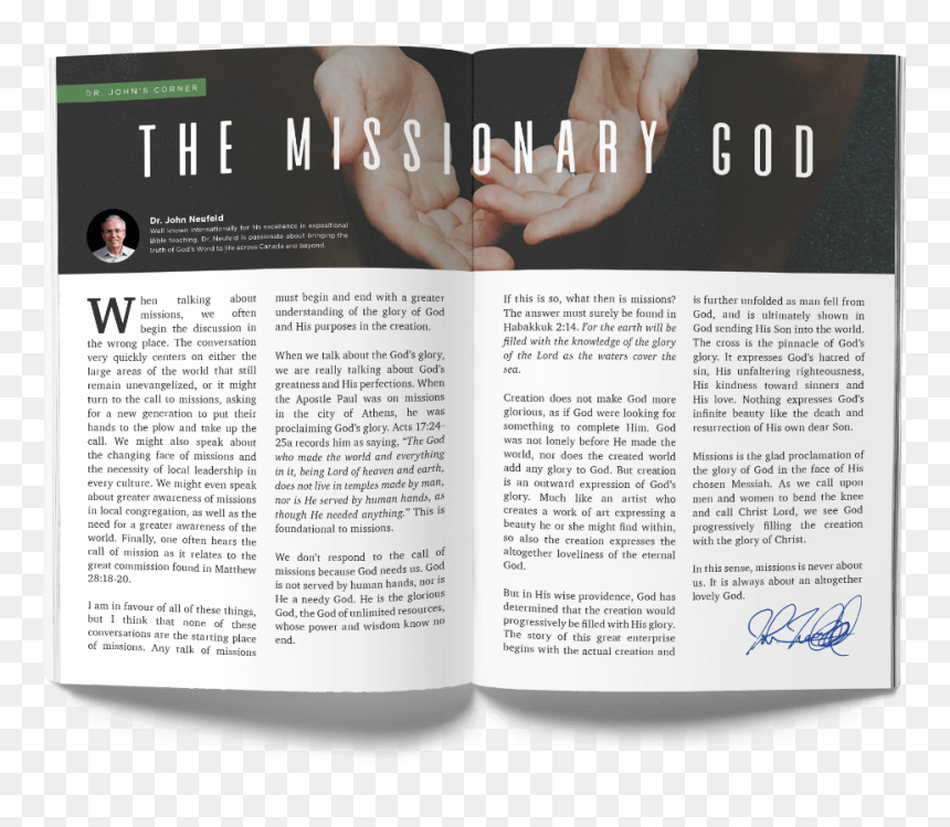 Brochure, HD Png Download - open holy bible png