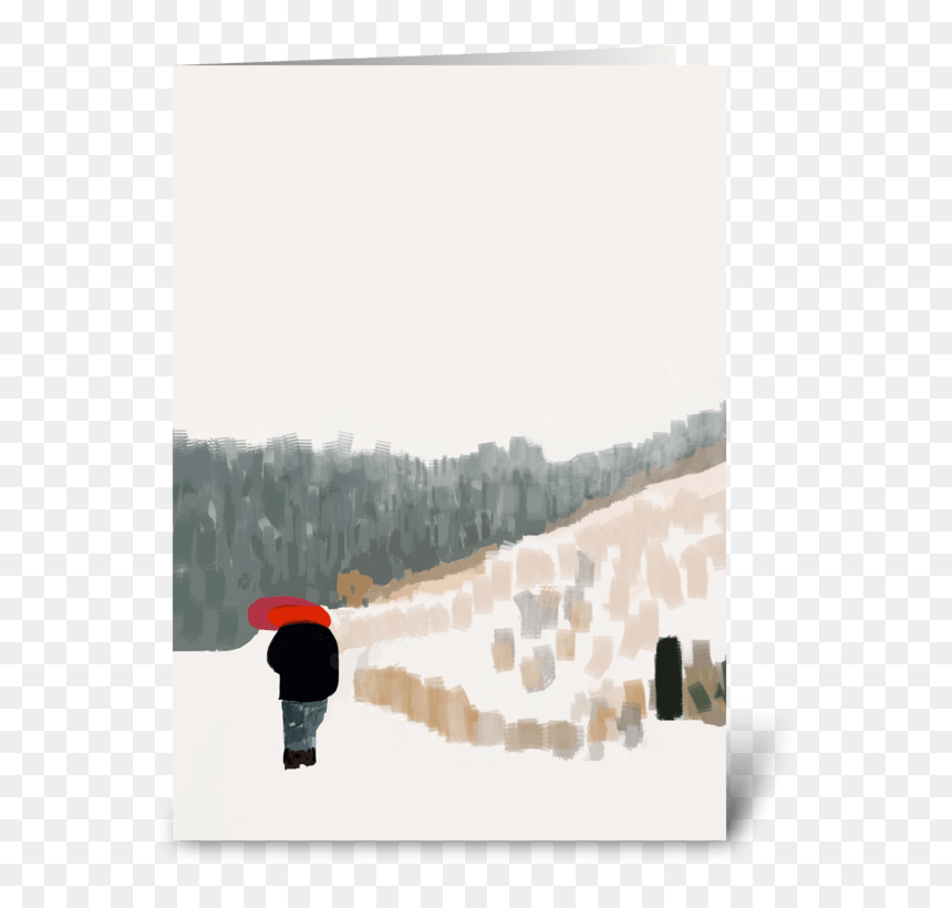 Snow, HD Png Download - red umbrella png