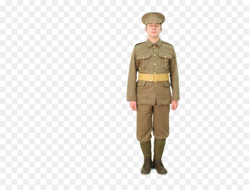 First World War British Uniform, HD Png Download - german soldier png