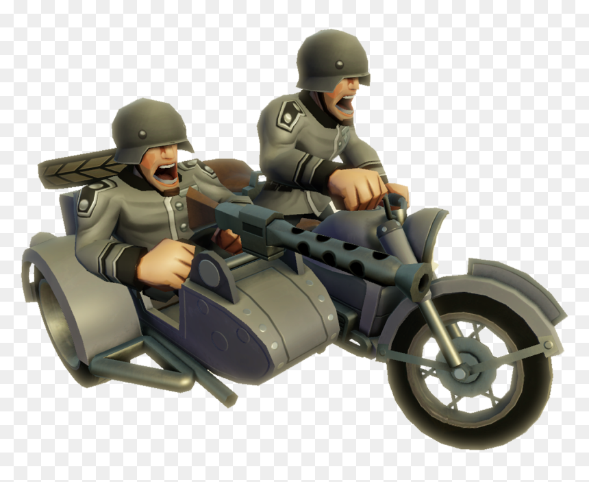 Sidecar, HD Png Download - german soldier png