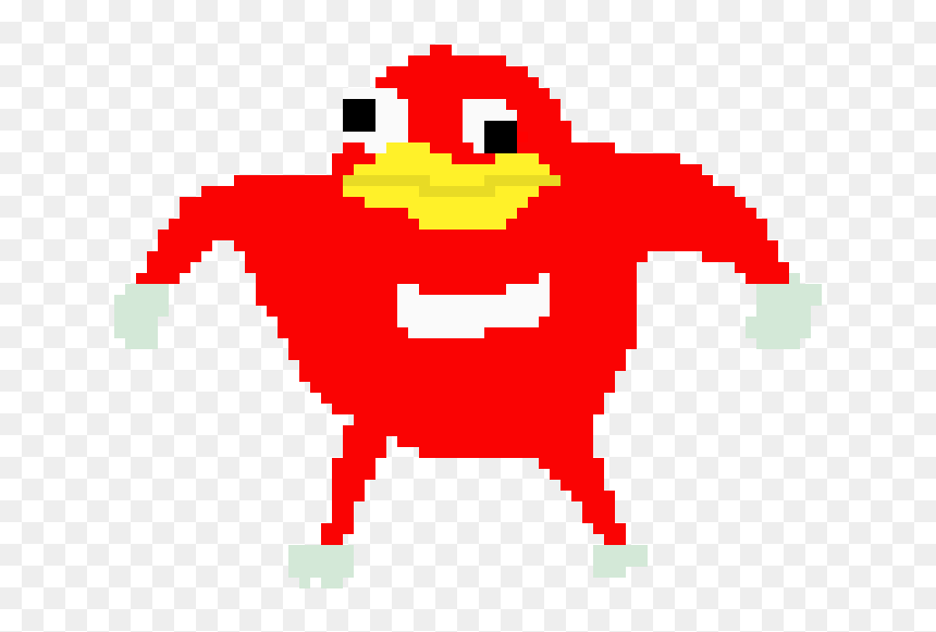Rottweiler Pixel Art, HD Png Download - ugandan knuckles png