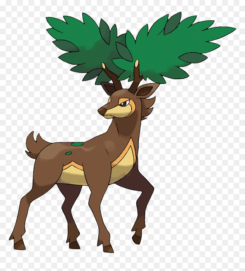 Sawsbuck Pokemon, HD Png Download - summer png