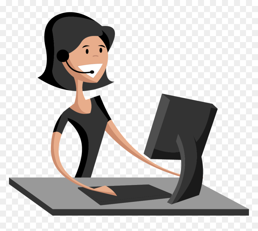 Cartoon, HD Png Download - person sitting png