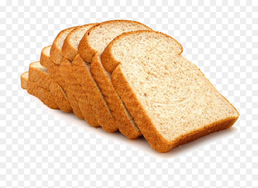 Wheat Bread White, HD Png Download - bread png
