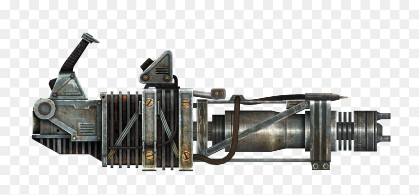 Fallout 3 Gatling Laser, HD Png Download - laser png